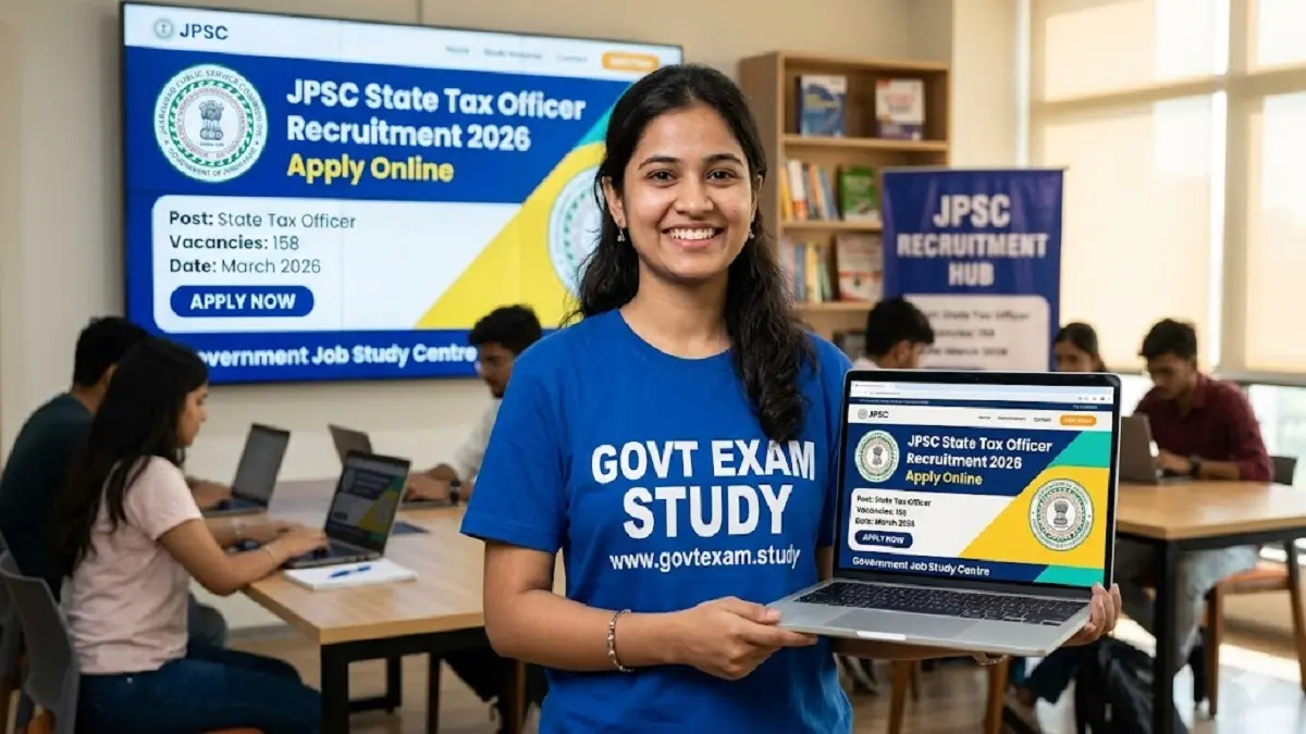 jpsc state tax officer recruitment 2026 jharkhand govt job vacancy 2026 apply online civil services backlog notification