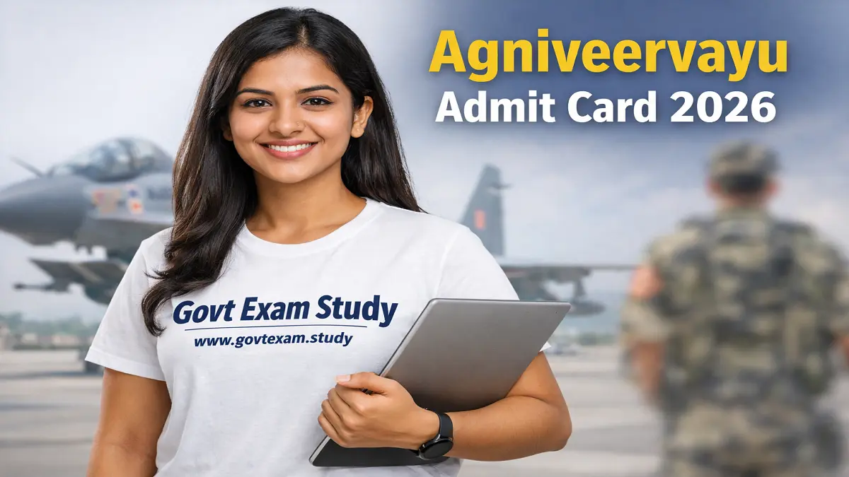 Agniveervayu Admit Card 2026 Download Indian Air Force