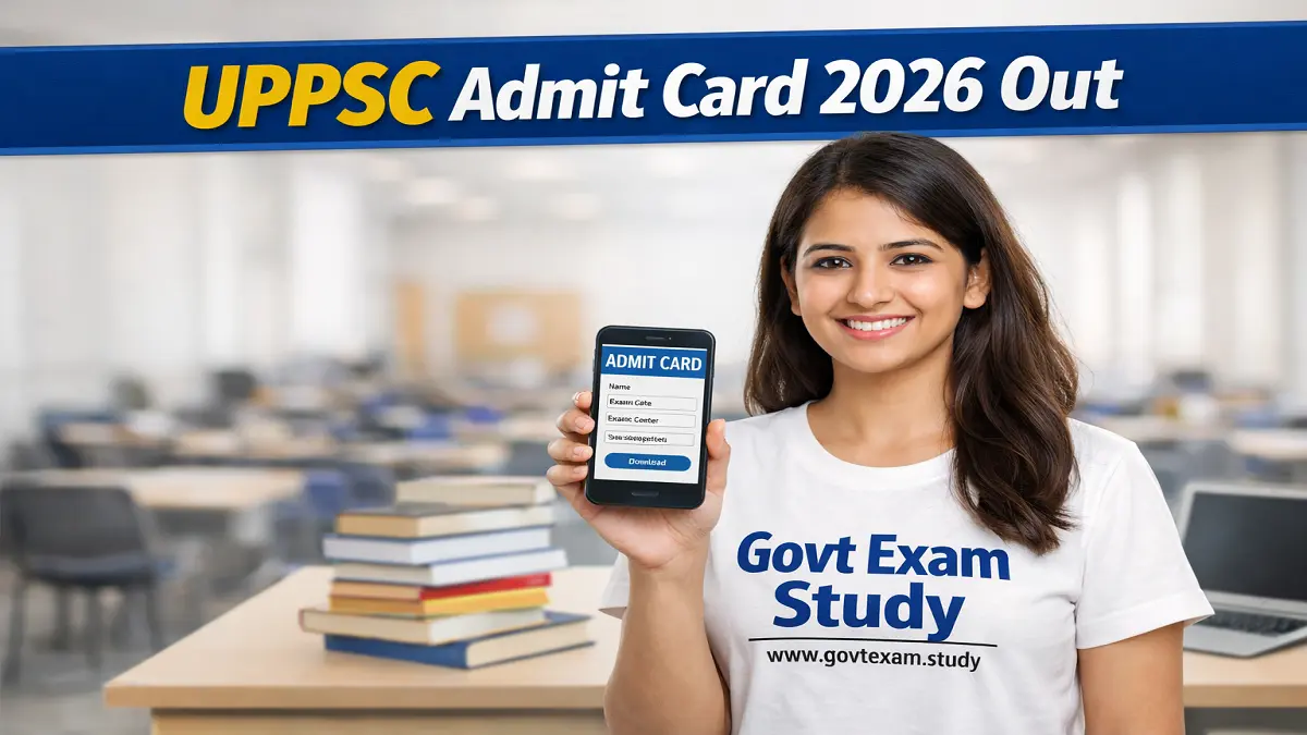 UPPSC Computer Teacher Admit Card 2026 Download Hall Ticket
