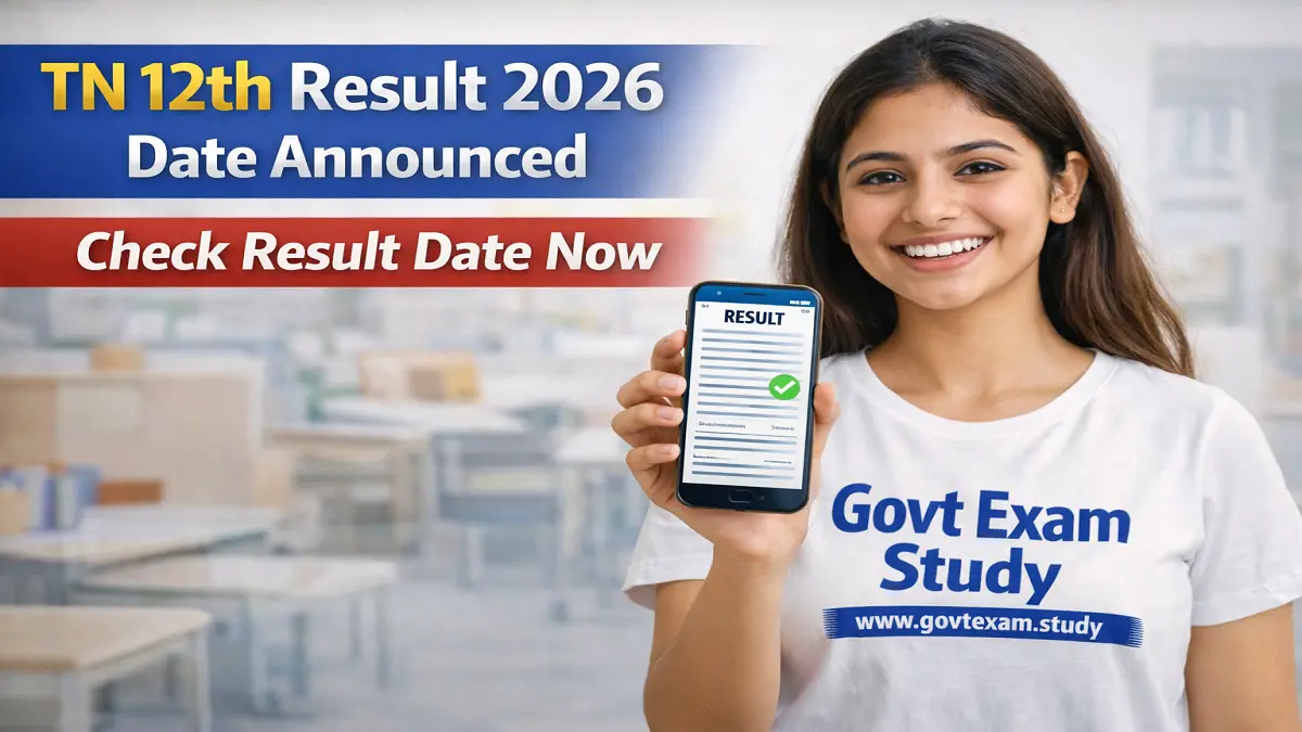 TN 12th Result 2026 check online at tnresults.nic.in