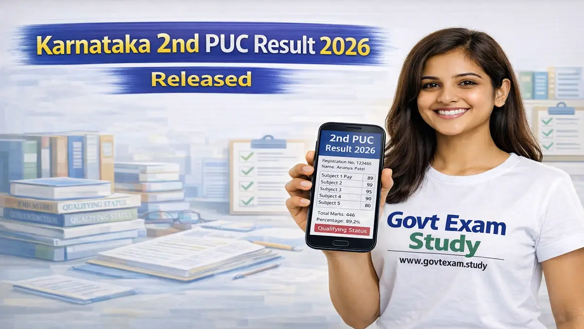 Karnataka 2nd PUC Result 2026 karresults.nic.in Link