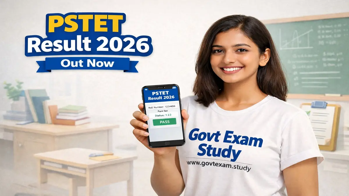 PSTET Result 2026 Paper 1 Paper 2 Punjab TET Result Check