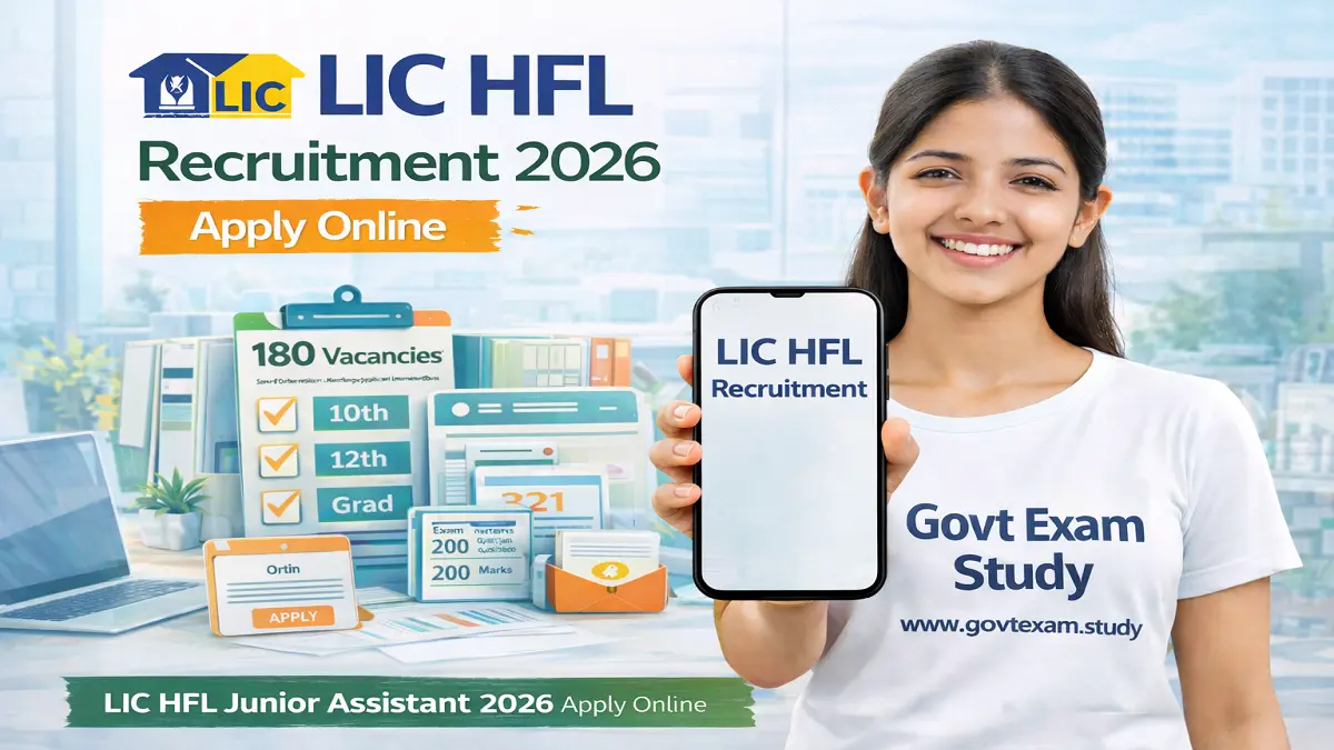 LIC HFL Junior Assistant Recruitment 2026 Apply Online Started