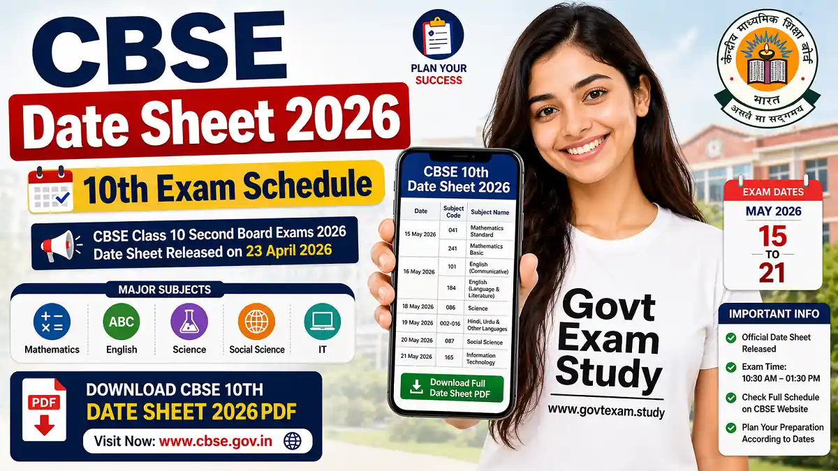 CBSE Class 10 Result 2026 Declared – Check Direct Link