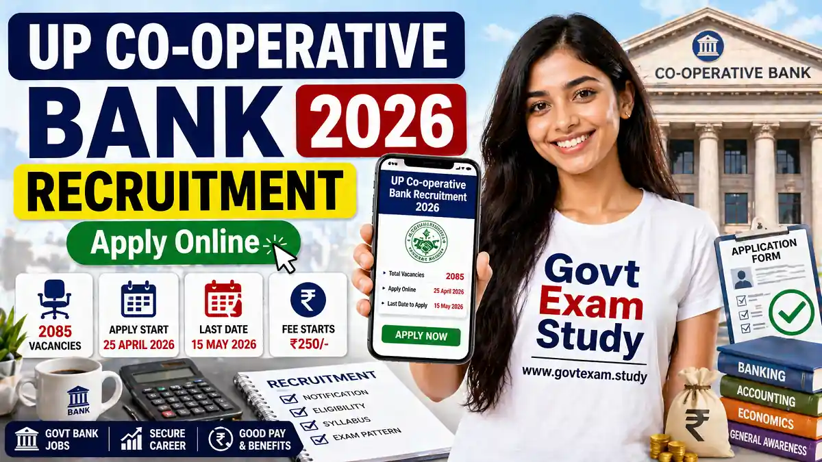 UP Co-operative Bank Recruitment 2026 apply online 2085 posts