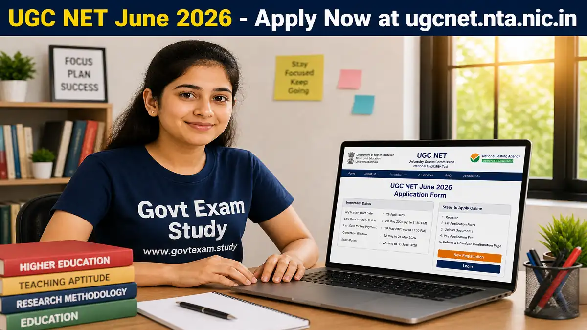 UGC NET June 2026 Apply Online at ugcnet.nta.nic.in