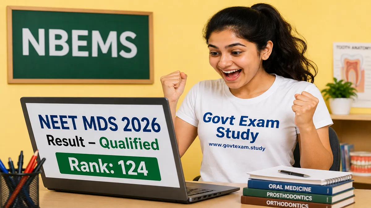NEET MDS Result 2026 declared check direct link scorecard download cutoff merit list PDF