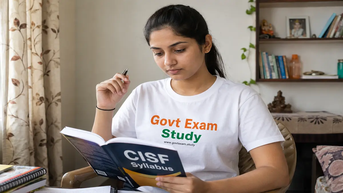 CISF ASI Paramedical syllabus 2026 trade wise exam pattern and subjects on Govt Exam Study