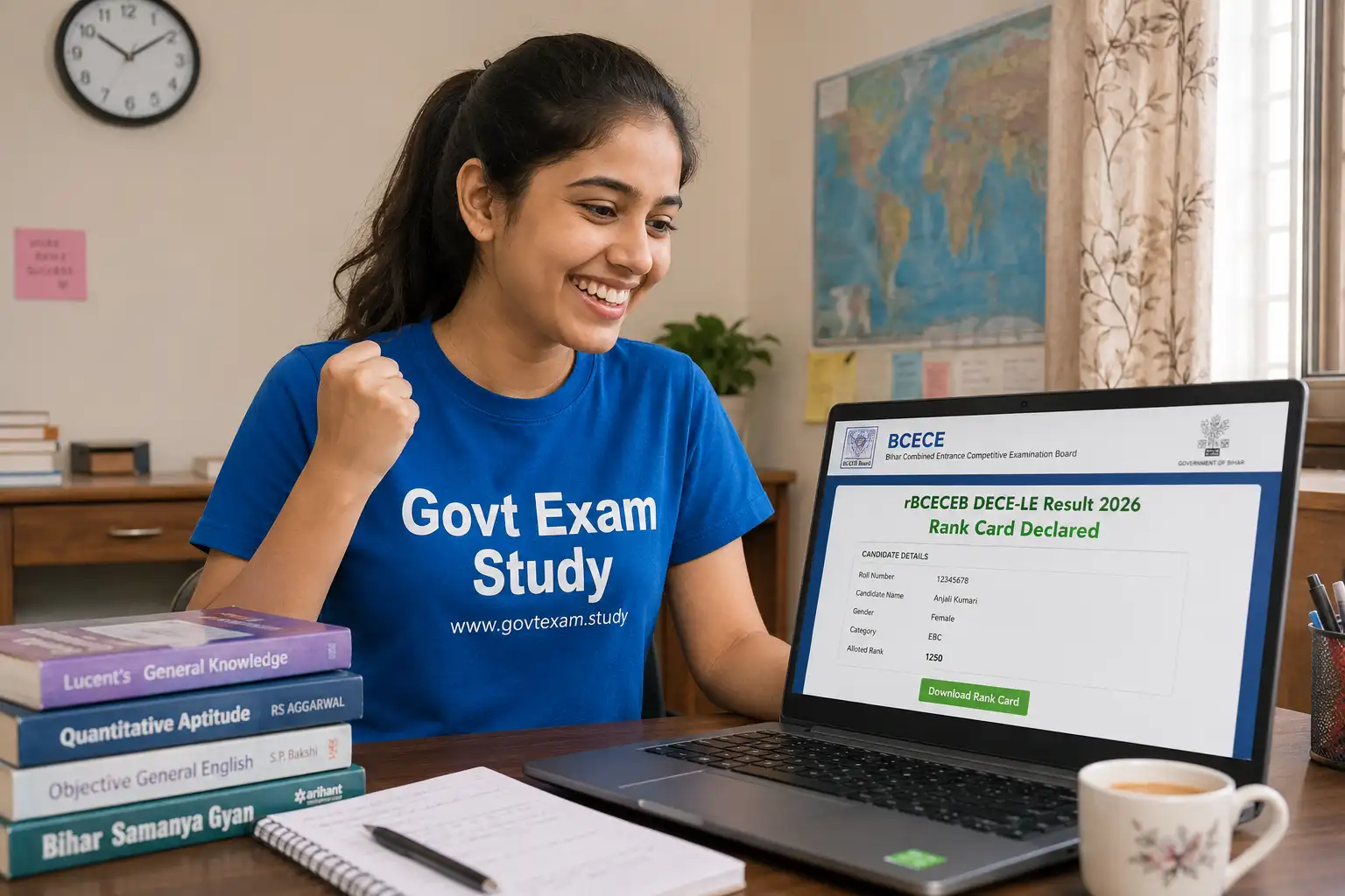 BCECEB DECE-LE Result 2026 Rank Card Download – Govt Exam Study
