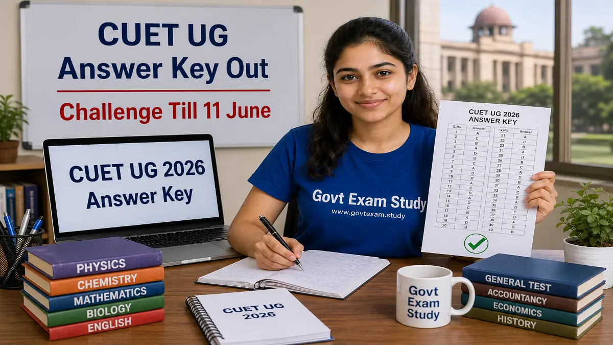 CUET UG 2026 answer key released download provisional answer key at cuet.nta.nic.in challenge till 11 June