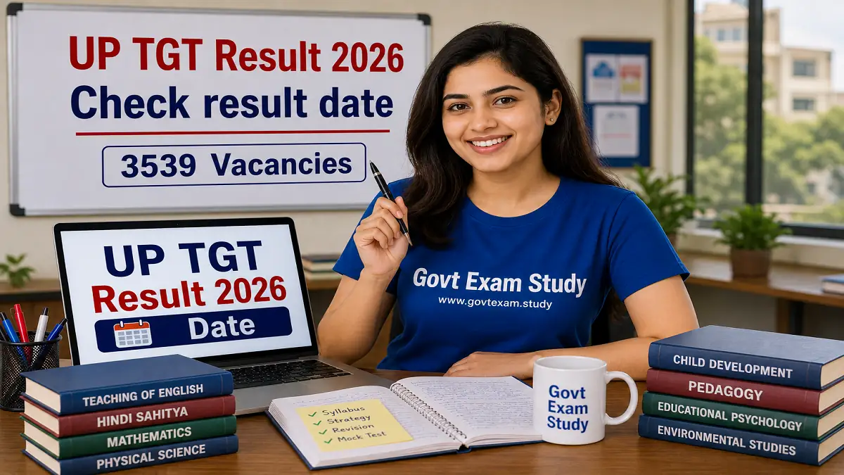 UP TGT result 2026 expected soon check UPSESSB TGT scorecard date merit list at upsessb.gov.in