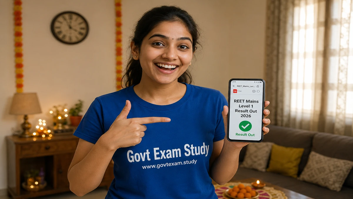 REET Mains Primary Teacher Result 2026 download merit list PDF RSSB website