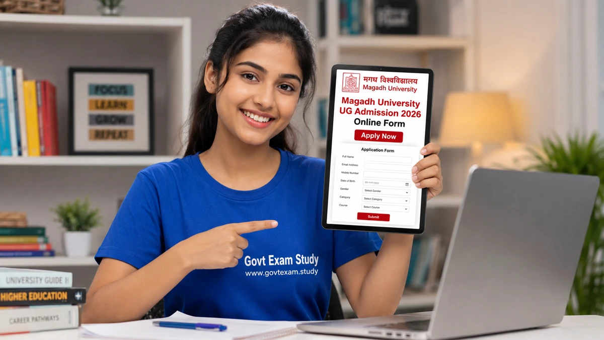 Magadh University UG Admission 2026 Apply Online – Govt Exam Study