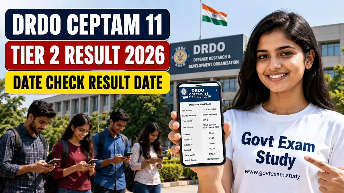 DRDO CEPTAM 11 Tier 2 Result 2026 Download STA-B Technician-A Merit List PDF