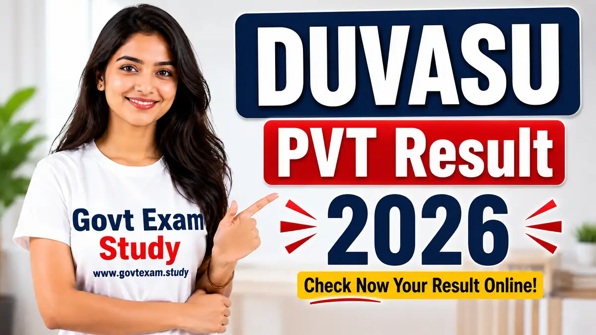 DUVASU Mathura PVT Result 2026 UGEE PGEE DEE Entrance Exam Score Card Download