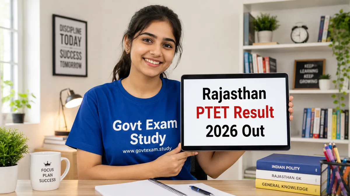 Rajasthan PTET Result 2026 Out 