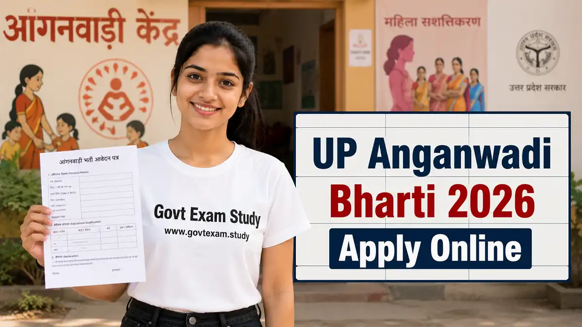 UP Anganwadi Bharti Recruitment 2026 Apply Online for District Wise Vacancy