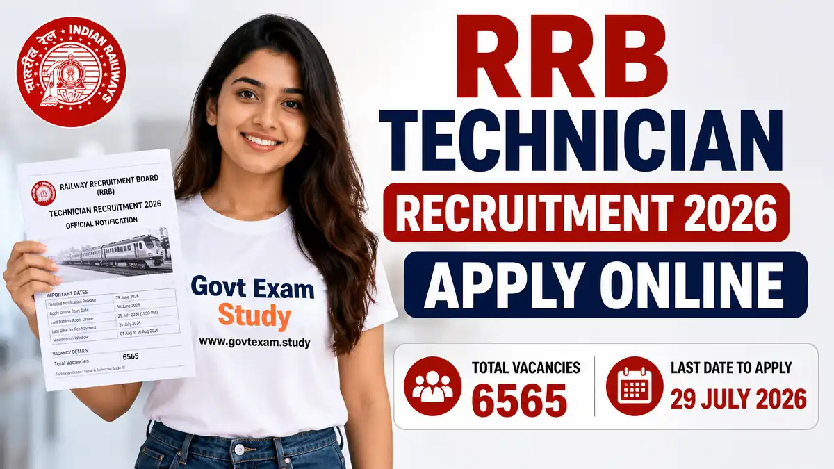 RRB Technician Recruitment 2026 Apply Online for 6557 Grade I Signal and Grade III Posts