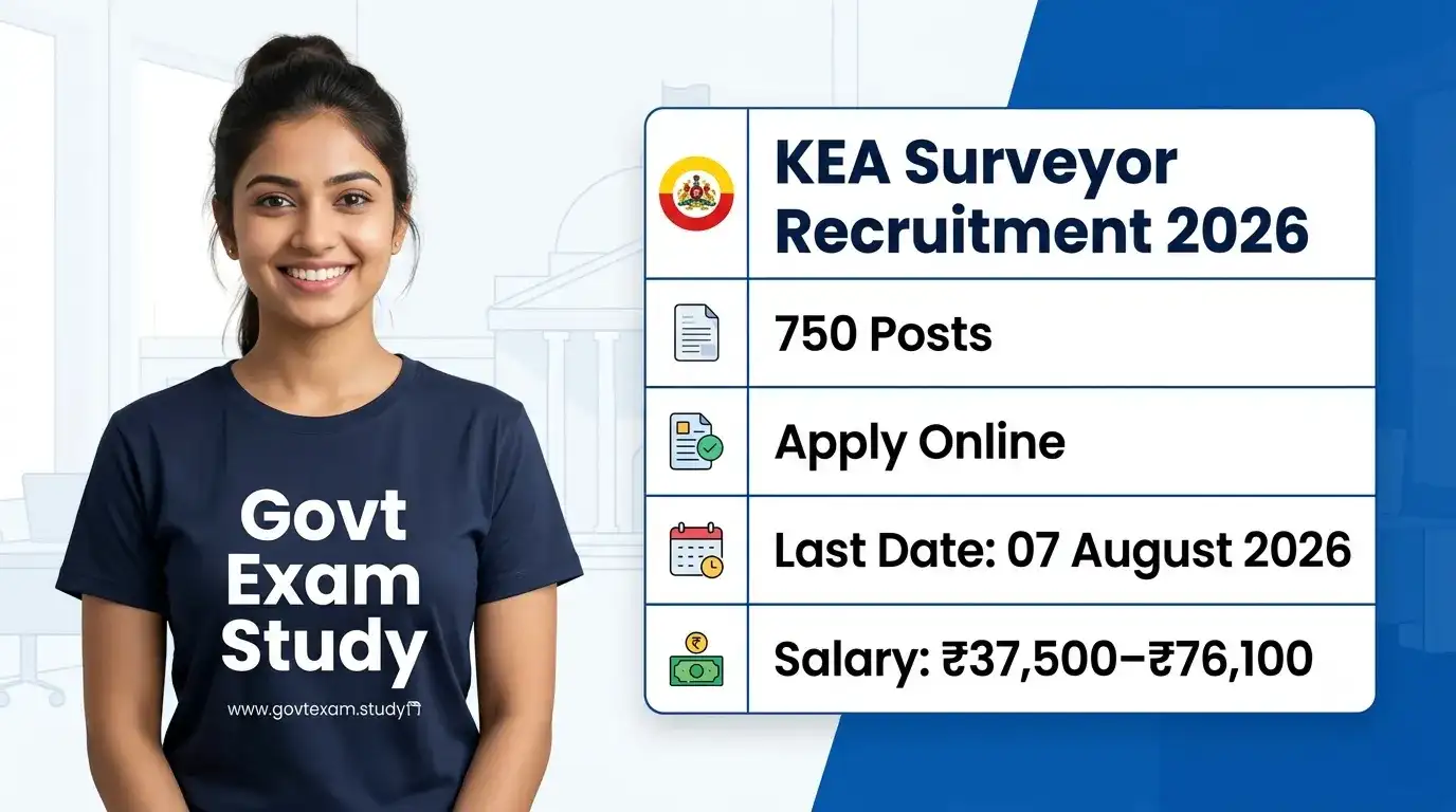 KEA Surveyor Recruitment 2026 Apply Online for 750 Bhoomapaka Posts