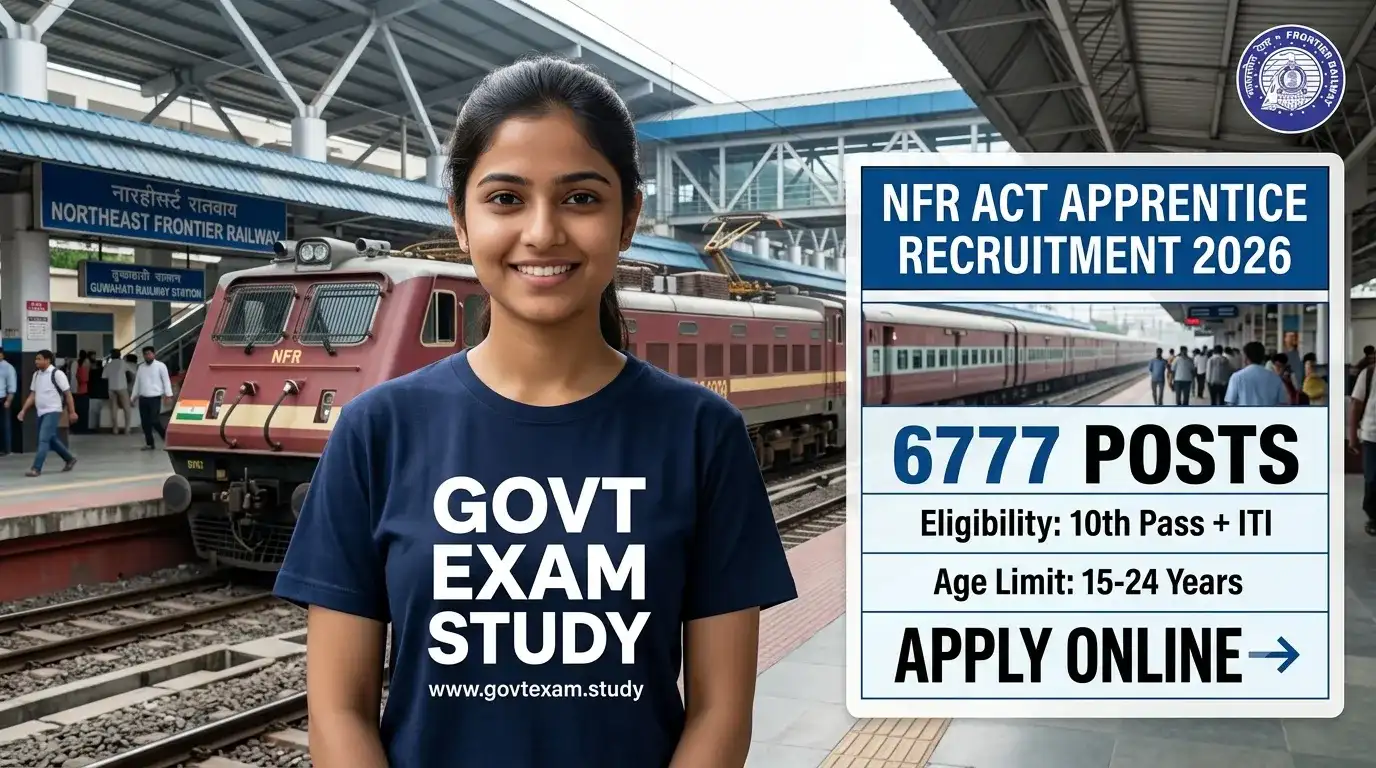 NFR Act Apprentice Recruitment 2026 Apply Online for 6777 Posts