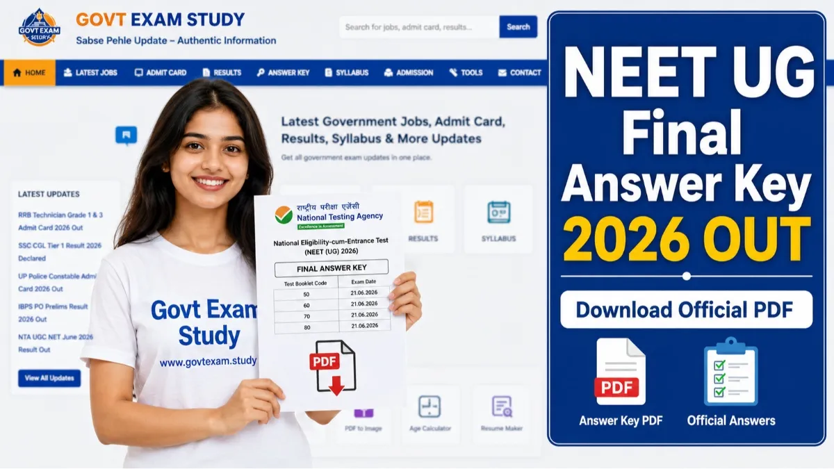 NEET UG OMR Answer Sheet 2026 Released Recorded Response Challenge PDF