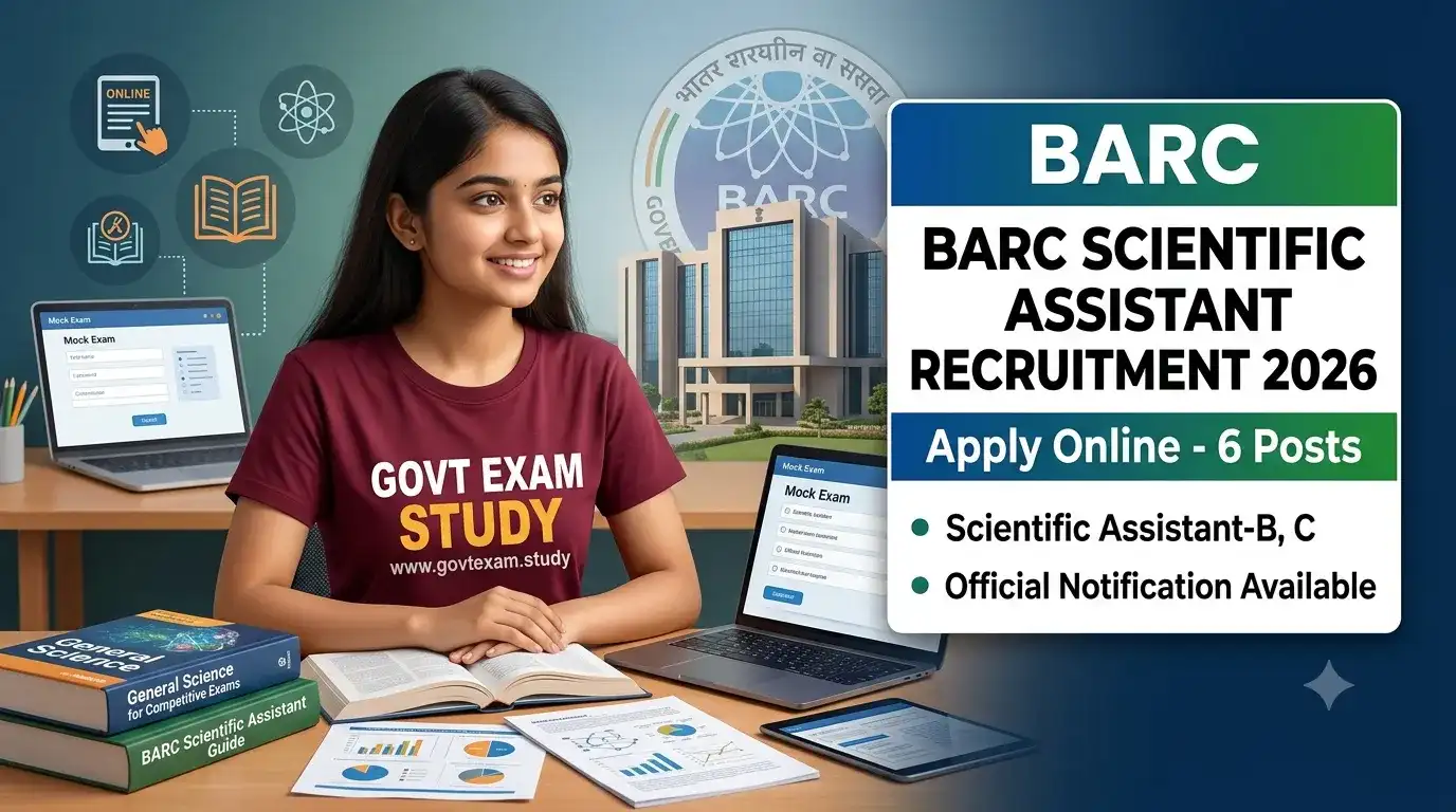 BARC Scientific Assistant Recruitment 2026 Apply Online for 6 Para-Medical Posts