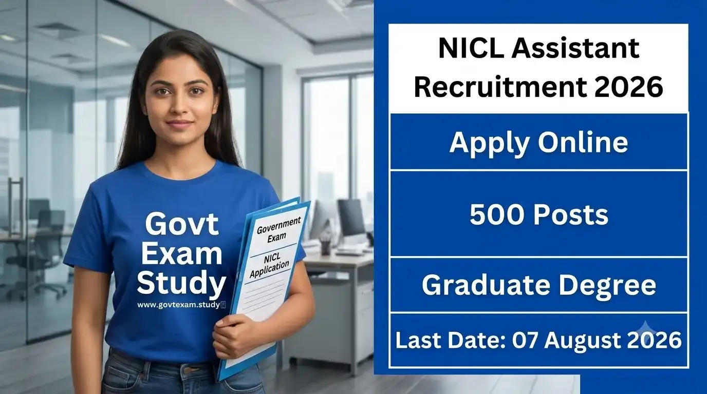 NICL Assistant Recruitment 2026 Apply Online for 500 Assistant Posts