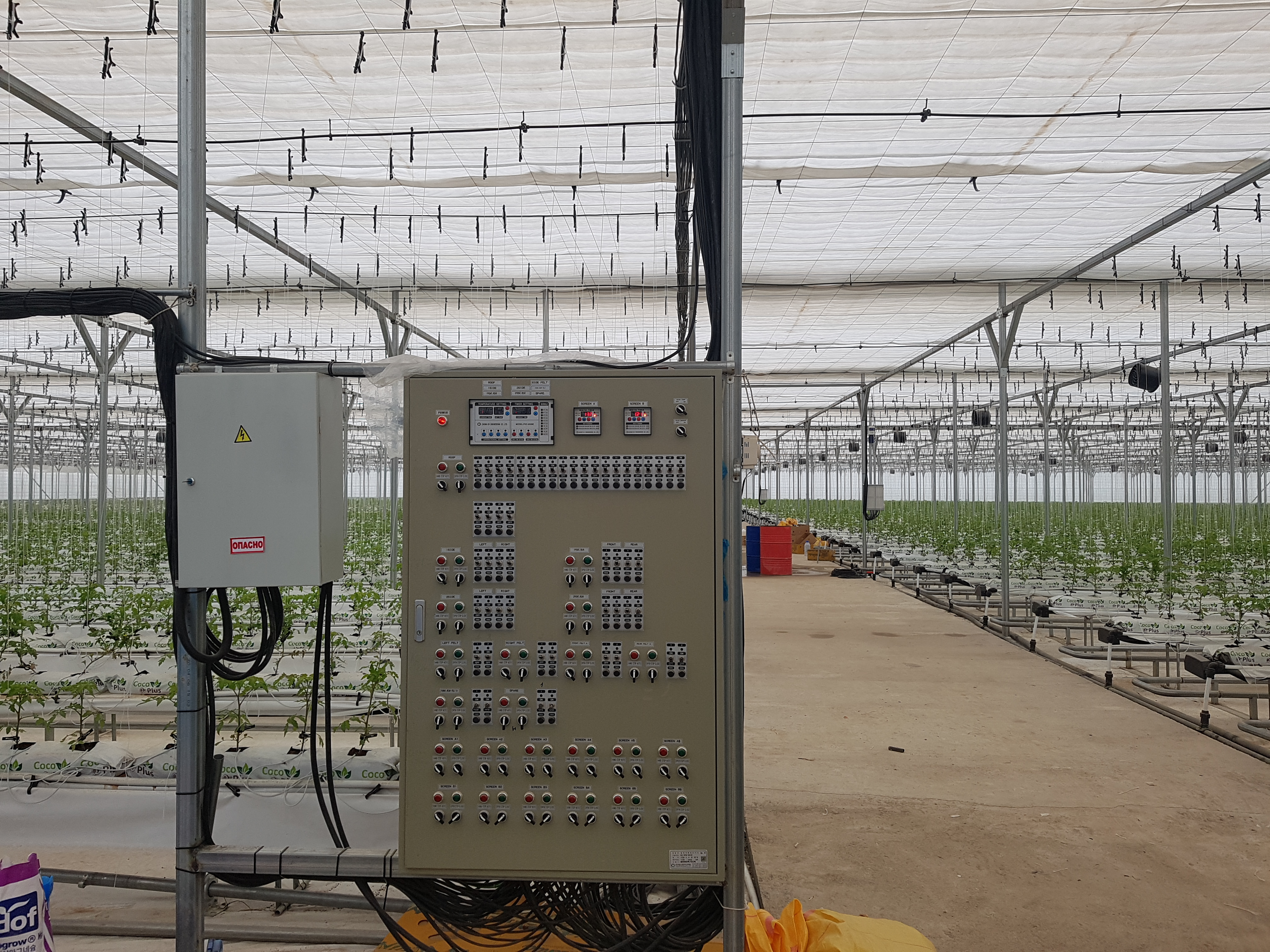 Greenhouse background