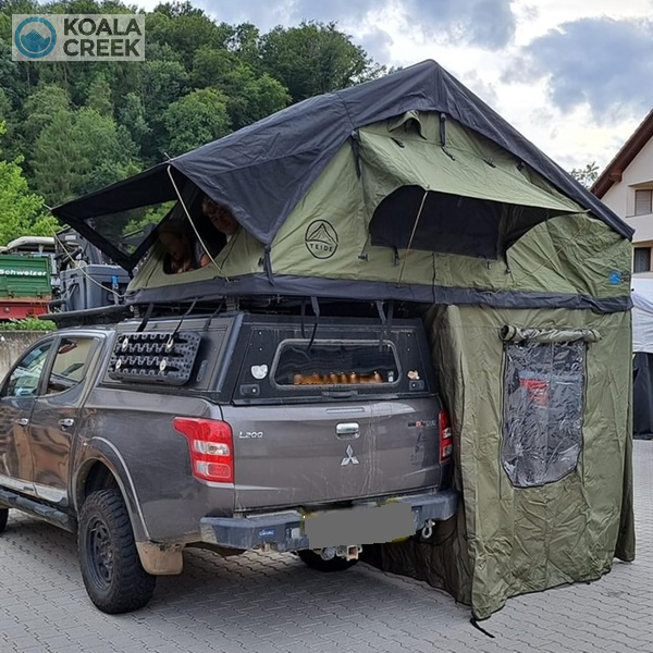 KOALA CREEK TEIDE 160L-V2 WANDERLUST softcover daktent groen - kopen in Margraten, Limburg - Holidays on Wheels