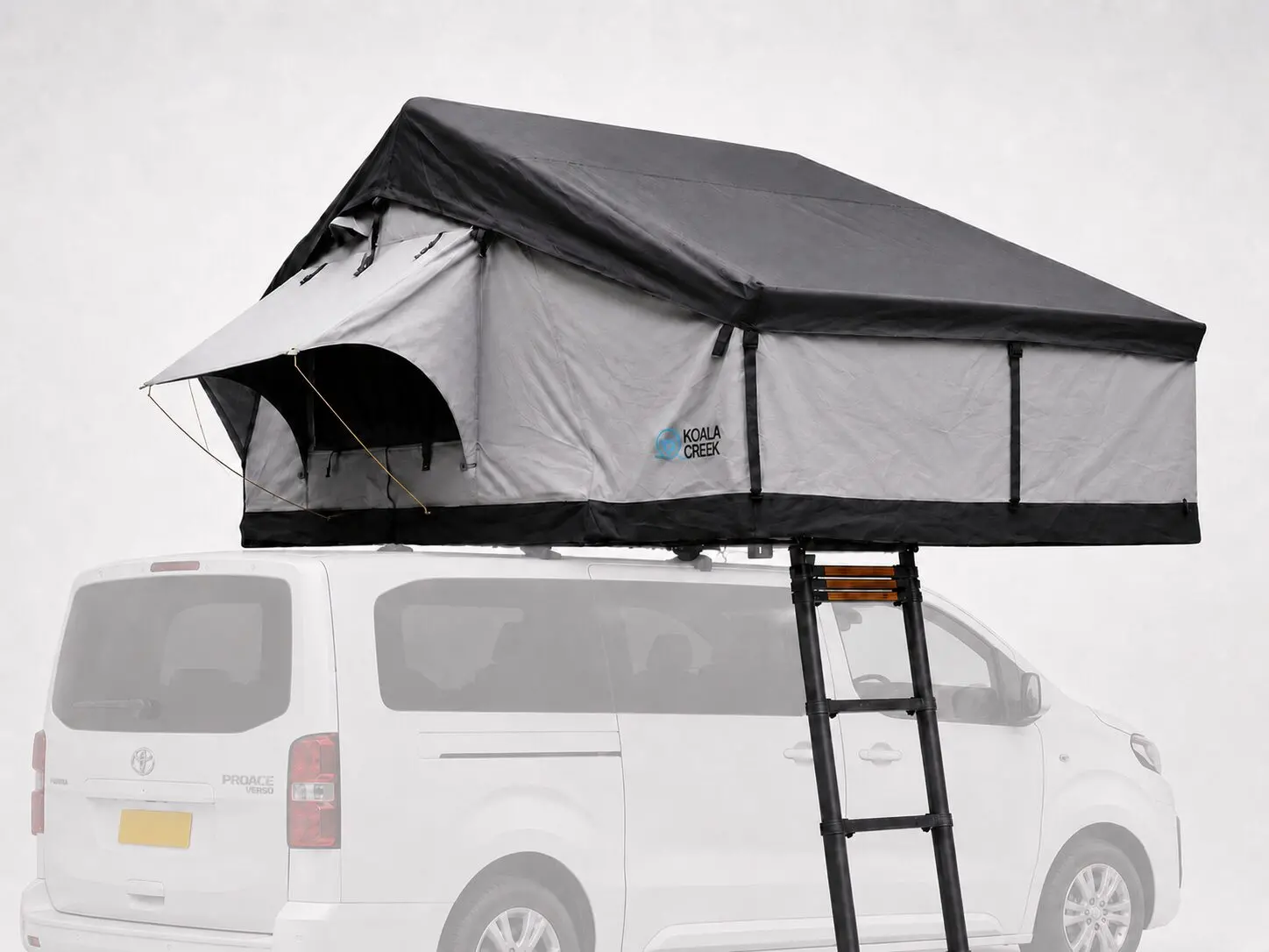 KOALA CREEK TEIDE 190L-V2 softcover daktent donker grijs - kopen in Margraten, Limburg - Holidays on Wheels
