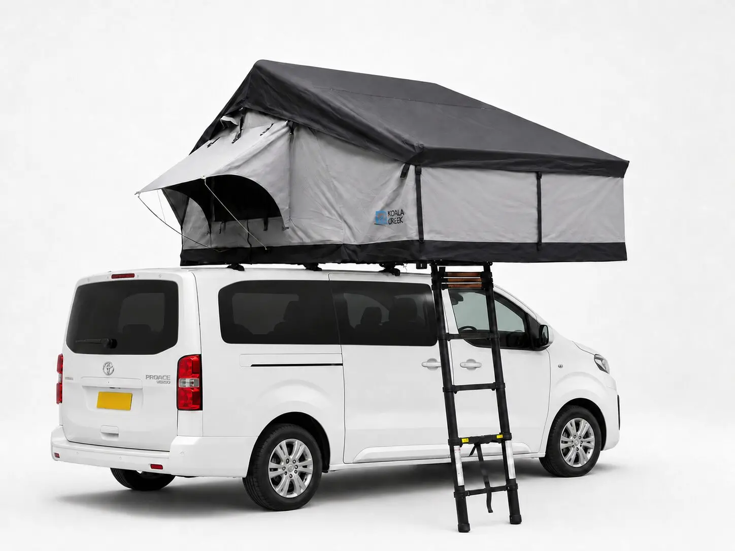 KOALA CREEK TEIDE 190L-V2 softcover daktent donker grijs - kopen in Margraten, Limburg - Holidays on Wheels