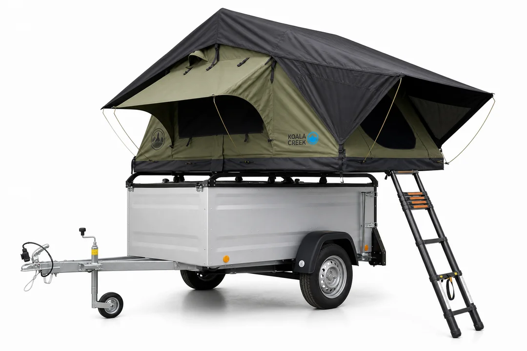 Daktenttrailer KOALA CREEK EIGER 160 - kopen in Margraten, Limburg - Holidays on Wheels