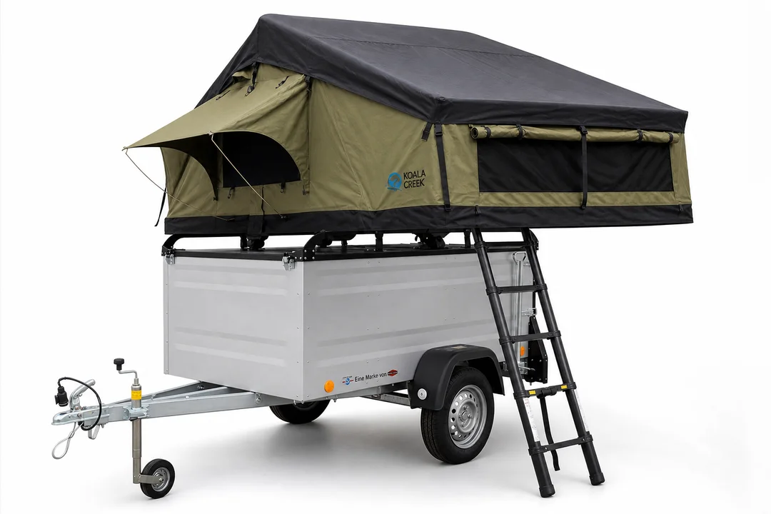 Daktenttrailer KOALA CREEK TEIDE 160 V3 - kopen in Margraten, Limburg - Holidays on Wheels