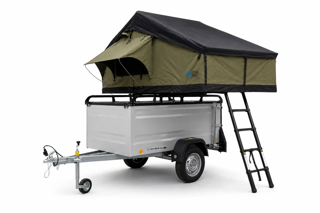 Daktenttrailer KOALA CREEK TEIDE 140 GROEN - kopen in Margraten, Limburg - Holidays on Wheels
