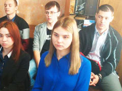 Студенты филиала встретились со спикером регионального собрания Александром Роликом