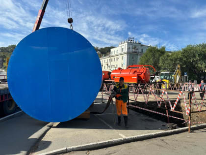 Ликвидация неочищенных стоков в Находке