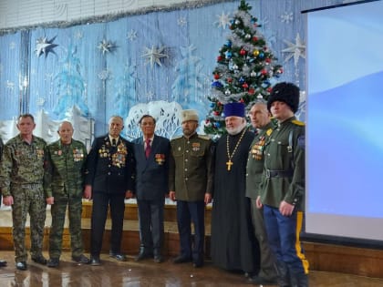 Иерей Константин Мироненко принял участие в торжественной церемонии вручения государственных наград членам семей военнослужащих, погибших при исполнении воинского долга