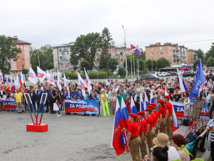 В Приморье состоялся митинг-концерт «Сила V правде»