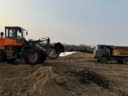 Завершение работ по рекультивации свалки в Дальнереченске