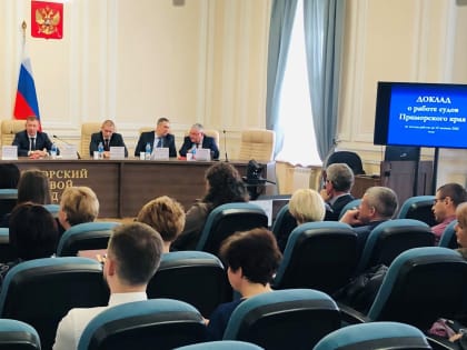 Начальник Главного управления Минюста России по Приморскому краю выступил в Приморском краевом суде