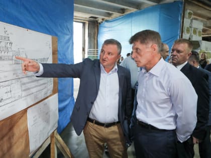 Плашкоут для острова Путятина начали строить в Приморье