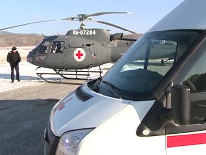 Почти полсотни приморцев доставлены в больницы санавиацией