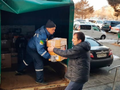 Владивостокцы передали в зону СВО очередную партию предметов первой необходимости