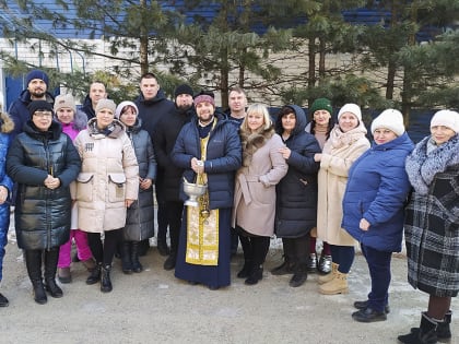 В Находке освятили городской водозабор