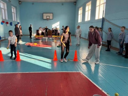 Веселые старты в Академическом лицее