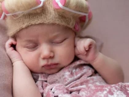 Первым родившимися малышом в нашем роддоме в этом году стала девочка