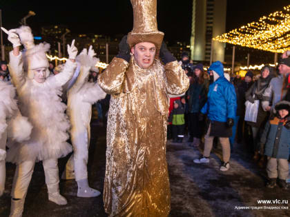 Новогоднюю сказку подарили жителям Владивостока