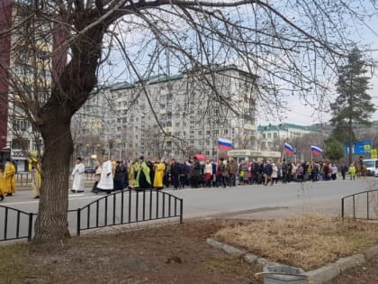 В Арсеньеве прошло шествие в поддержку проведения российской специальной военной операции на Украине