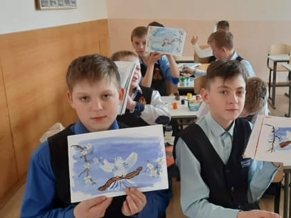 В школах Арсеньева проходят акции, классные часы, концерты, посвященные Дню Победы