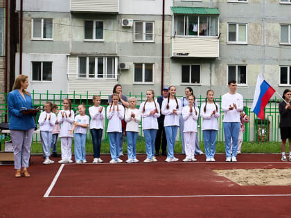 В школе №19 капитально отремонтирован спортивный стадион